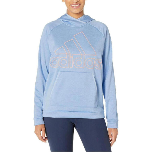 New Adidas Women's Athletics Team Issue Badge of Sport Hoodie Size: Small - Picture 1 of 3